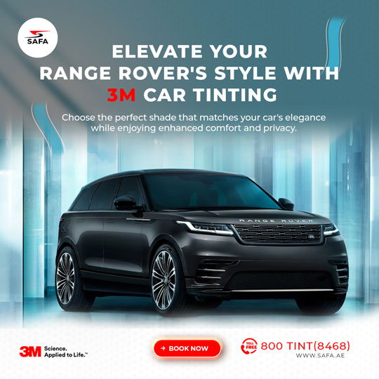 3M Car Tinting for Range Rover