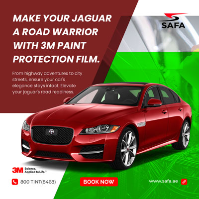 Safeguard Your Jaguar's Prestige in Dubai with 3M PPF